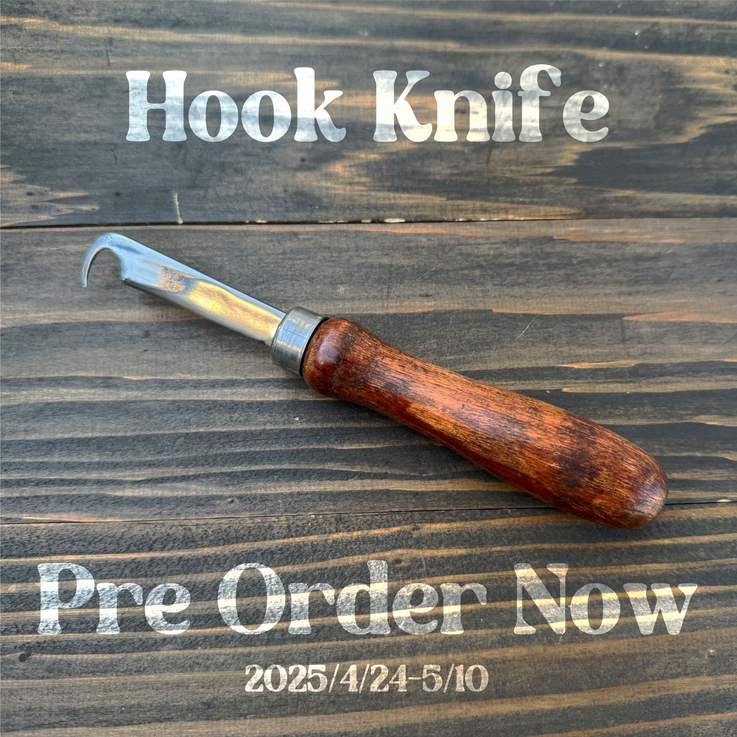 Hook knife for chainstitch embroidery machine