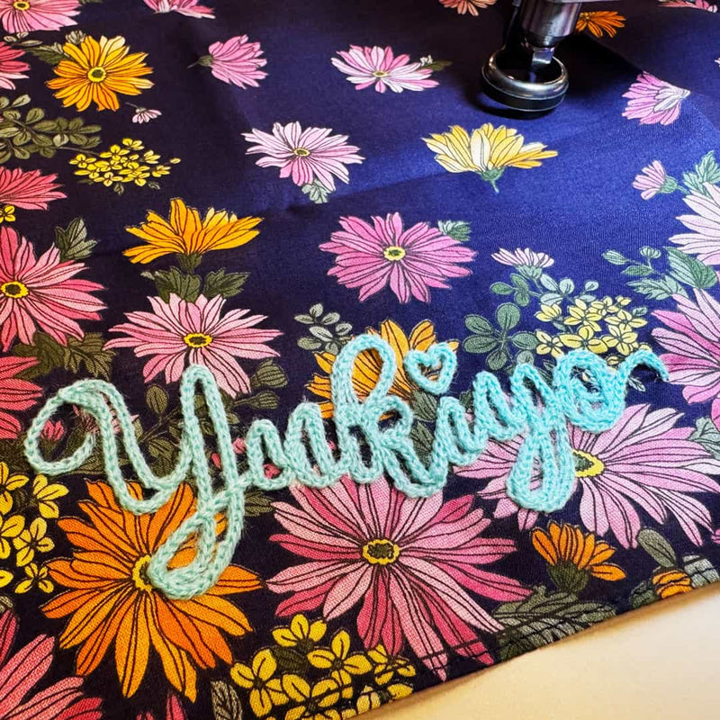 幸代さん名入れハンカチ