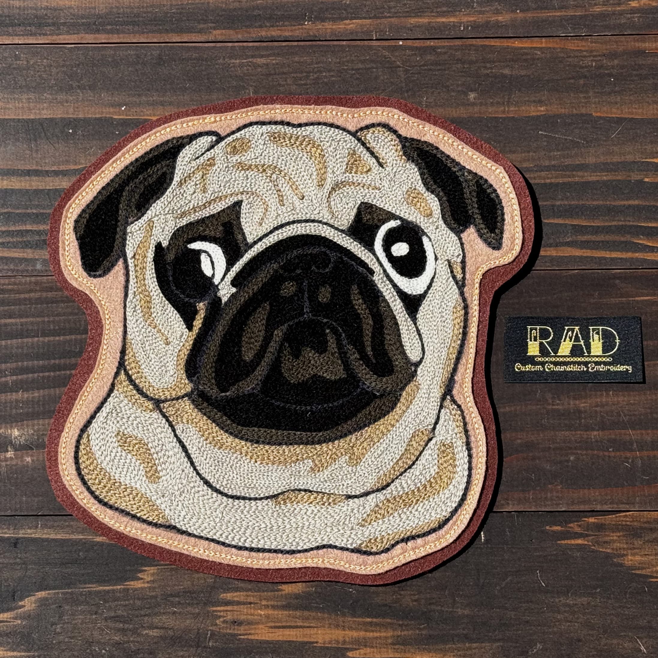 Dog face patch (custom order)