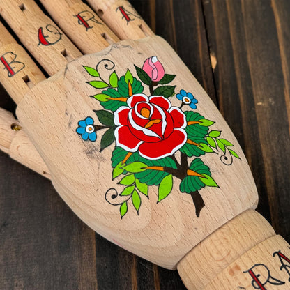 Hand Skalad (Rose/Snake)