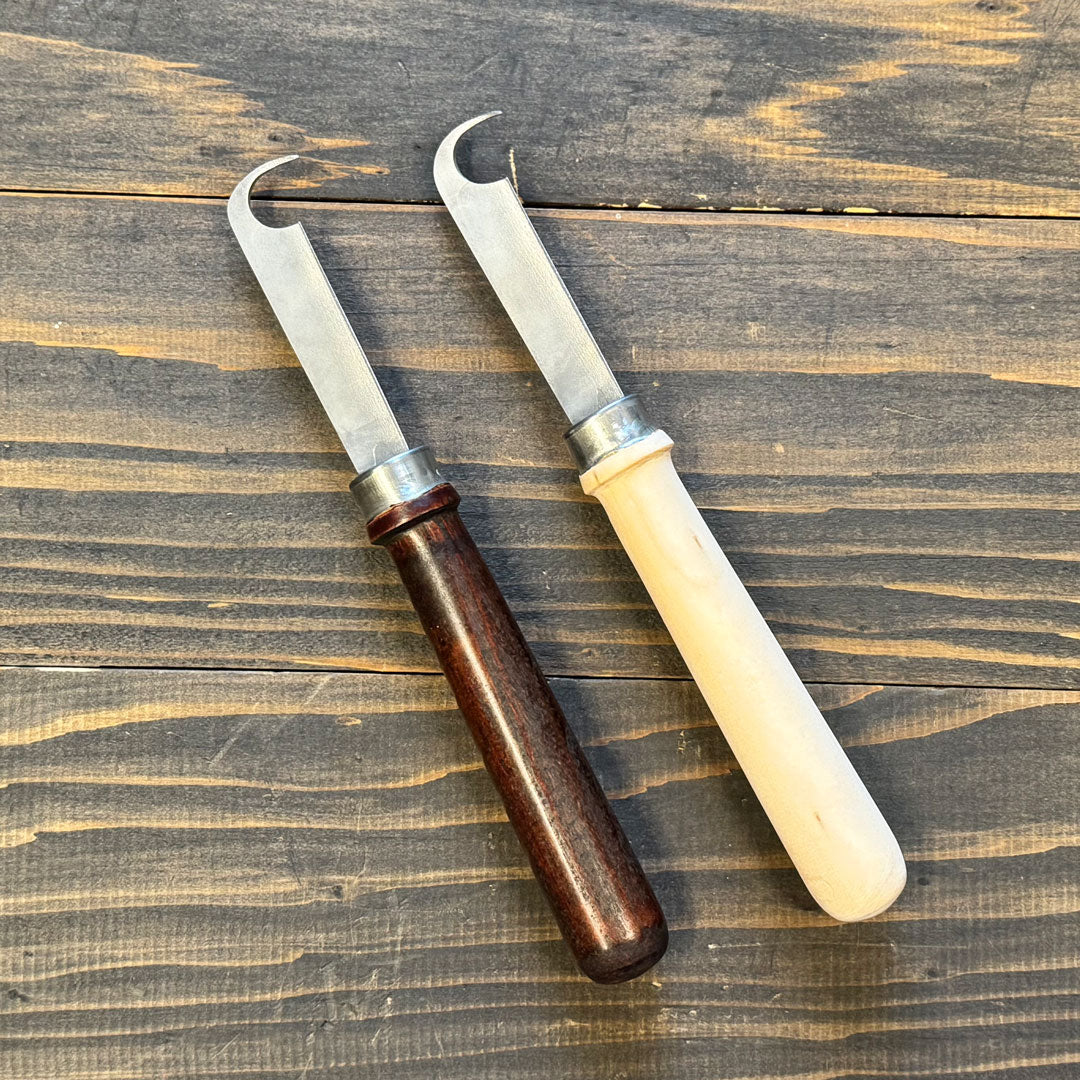 Hook knife for chainstitch embroidery machine