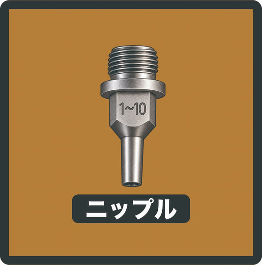 ニップル | ハンドルミシン用部材